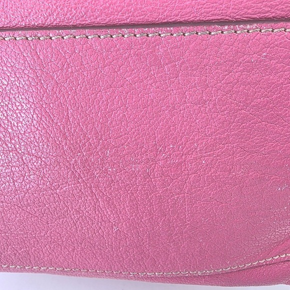 Dooney Bourke Pink Dillen Hobo Bag Pebble Leather Large - Picture 9 of 16